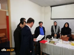 بازدید سرپرست دانشگاه فرهنگیان استان گلستان از مراحل انجام مصاحبه استخدامی ماده 28 6