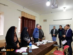 بازدید سرپرست دانشگاه فرهنگیان استان گلستان از مراحل انجام مصاحبه استخدامی ماده 28 7