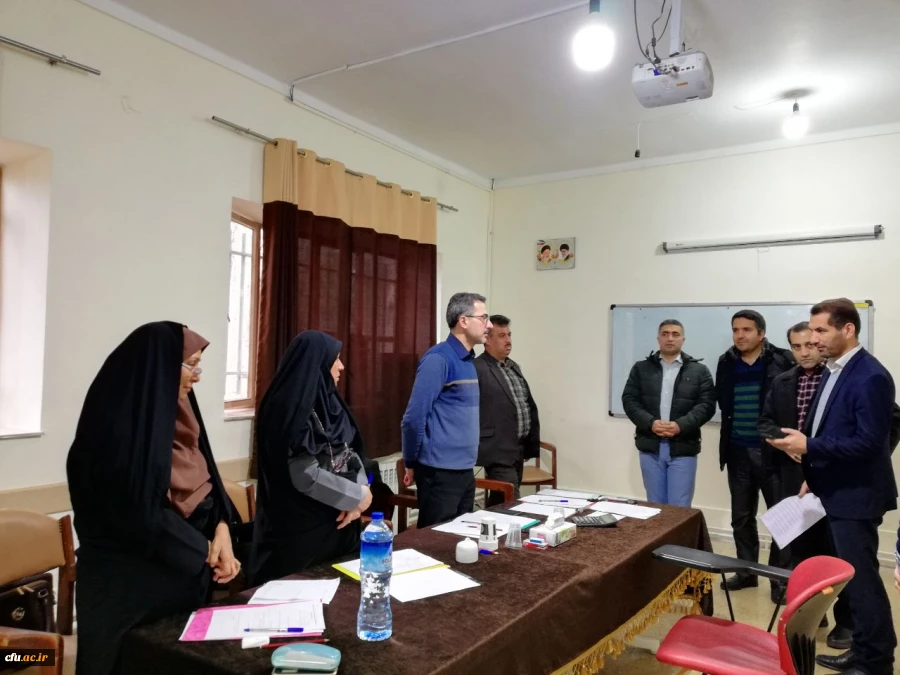 بازدید سرپرست دانشگاه فرهنگیان استان گلستان از مراحل انجام مصاحبه استخدامی ماده 28 7