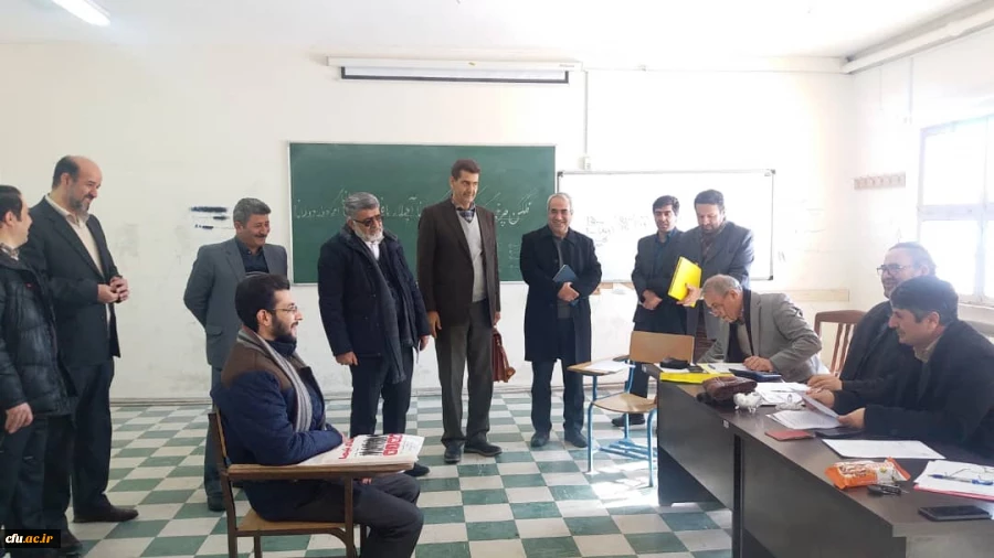 بازدید  از فرایند مصاحبه ماده 28 دانشگاه فرهنگیان استان آذربایجان شرقی 2