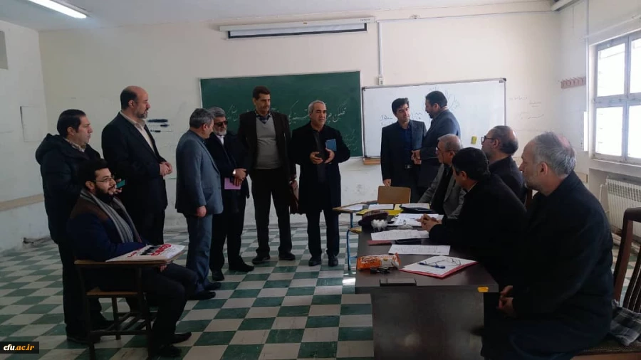 بازدید  از فرایند مصاحبه ماده 28 دانشگاه فرهنگیان استان آذربایجان شرقی 4