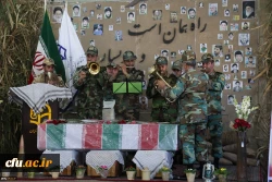 مراسم استقبال از پیکر مطهر شهید گمنام دفاع مقدس در پردیس امام خمینی (ره)گرگان
 2