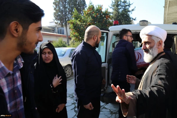 مراسم استقبال از پیکر مطهر شهید گمنام دفاع مقدس در پردیس امام خمینی (ره)گرگان
 3