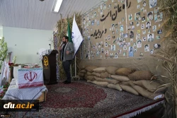 مراسم استقبال از پیکر مطهر شهید گمنام دفاع مقدس در پردیس امام خمینی (ره)گرگان
 11