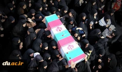 تشییع و تدفین شهید گمنام در دانشگاه فرهنگیان یزد 9