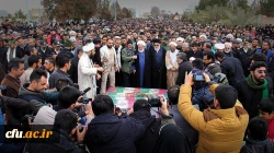 تشییع و تدفین شهید گمنام در دانشگاه فرهنگیان یزد 11