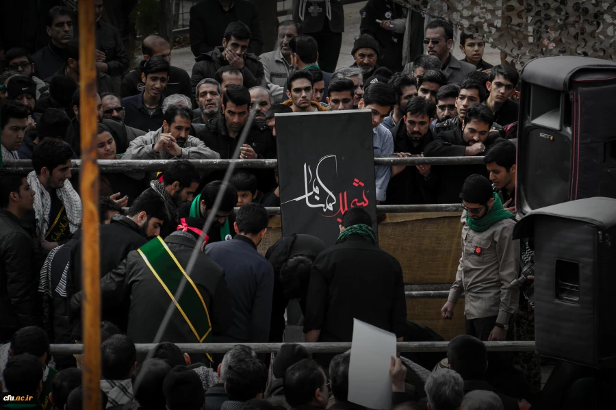 تشییع و تدفین شهید گمنام در دانشگاه فرهنگیان یزد 17