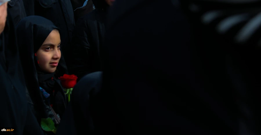 تشییع و تدفین شهید گمنام در دانشگاه فرهنگیان یزد 18