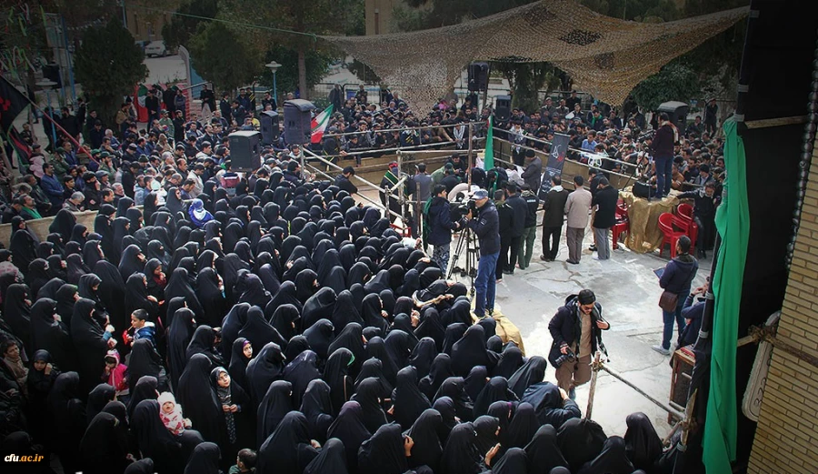 تشییع و تدفین شهید گمنام در دانشگاه فرهنگیان یزد 21