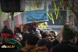 تشییع و تدفین شهید گمنام در دانشگاه فرهنگیان یزد 24