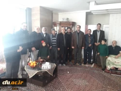 عیادت مسئولین دانشگاه فرهنگیان استان و سازمان مرکزی از برادران جانباز مشهدی عبادی 3