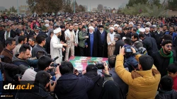 تشییع و تدفین شهید گمنام در دانشگاه فرهنگیان یزد 9