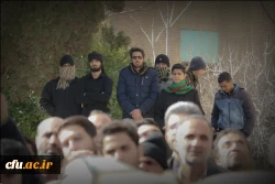 حضور مشاور ریاست دانشگاه و مدیر کل امور شاهد و ایثارگران دانشگاه فرهنگیان در مراسم تشییع و تدفین شهید گمنام در دانشگاه فرهنگیان یزد 6