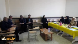 آقای دکتر عسکری مشاور ریاست محترم دانشگاه و آقای دکتر احمدی معاون اداره کل نظارت وارزیابی دانشگاه فرهنگیان کشور با حضور در پردیس های شهید رجایی و علامه طباطبایی خواهران از مراکز مصاحبه مهارت آموزان ماده 28 بازدید بعمل آوردند 5