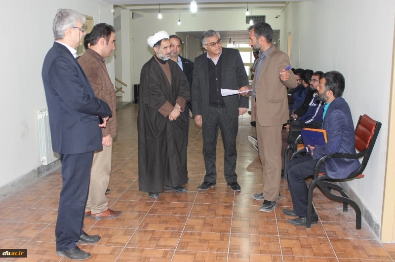 بازدید رئیس دانشگاه فرهنگیان کرمان از فرآیند مصاحبه آزمون استخدام پیمانی آموزش و پرورش – بهمن ماه 98 2