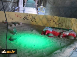 تجدید میثاق کارکنان و دانشجویان پردیس حضرت فاطمه الزهرا(س) یزد با شهدا و آرمان های انقلاب اسلامی 3