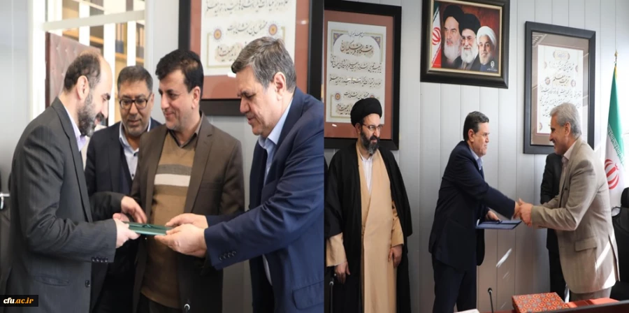 مراسم تودیع و معارفه مدیرکل برنامه ریزی، خدمات و رفاه دانشجویی 2