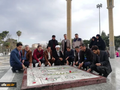 به مناسبت دهه فجر انقلاب اسلامی

تجدید میثاق کارکنان دانشگاه فرهنگیان گلستان با آرمان های شهدا