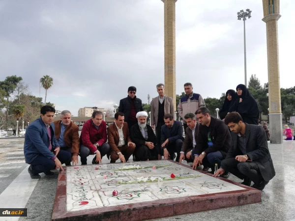 تجدید میثاق کارکنان دانشگاه فرهنگیان گلستان با آرمان های شهدا 2