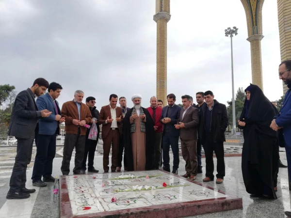 تجدید میثاق کارکنان دانشگاه فرهنگیان گلستان با آرمان های شهدا 3