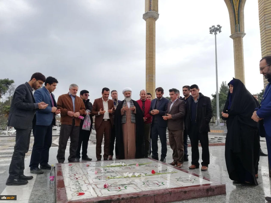 تجدید میثاق کارکنان دانشگاه فرهنگیان گلستان با آرمان های شهدا 3