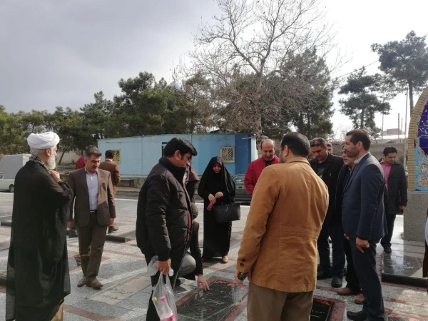 تجدید میثاق کارکنان دانشگاه فرهنگیان گلستان با آرمان های شهدا 4