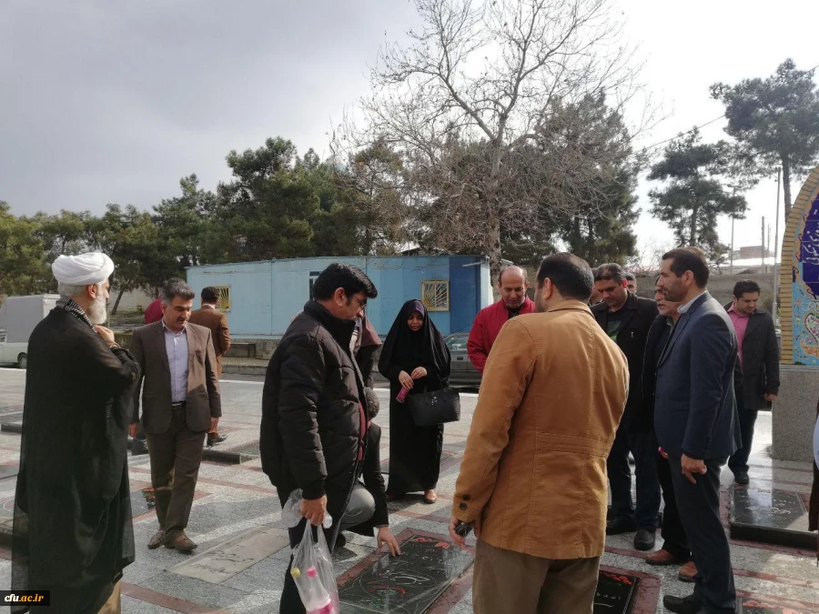 تجدید میثاق کارکنان دانشگاه فرهنگیان گلستان با آرمان های شهدا 4