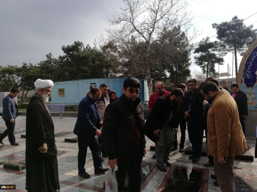 تجدید میثاق کارکنان دانشگاه فرهنگیان گلستان با آرمان های شهدا 5