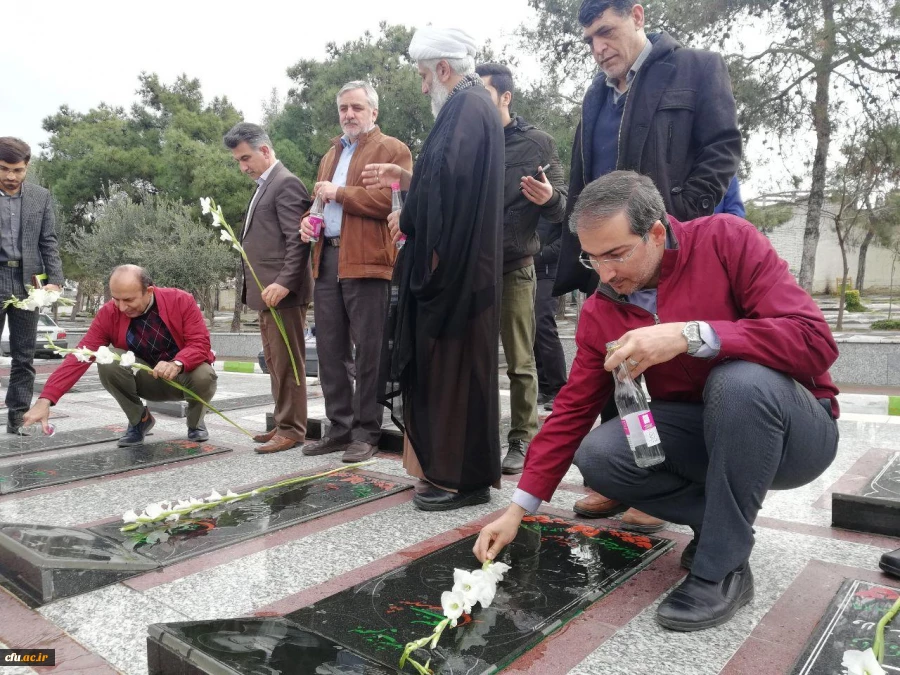 تجدید میثاق کارکنان دانشگاه فرهنگیان گلستان با آرمان های شهدا 7