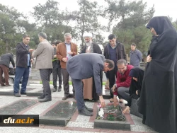 تجدید میثاق کارکنان دانشگاه فرهنگیان گلستان با آرمان های شهدا 8