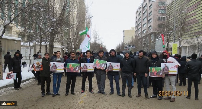 حضور دانشگاهیان دانشگاه فرهنگیان استان اردبیل در راهپیمایی ۲۲ بهمن
 2