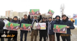 حضور دانشگاهیان دانشگاه فرهنگیان استان اردبیل در راهپیمایی ۲۲ بهمن
 3
