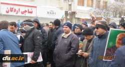 حضور دانشگاهیان دانشگاه فرهنگیان استان اردبیل در راهپیمایی ۲۲ بهمن
 3