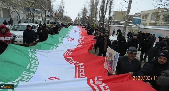 حضور دانشگاهیان دانشگاه فرهنگیان استان اردبیل در راهپیمایی ۲۲ بهمن
 2