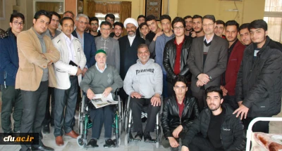 به مناسبت دهه مبارک فجر صورت گرفت

عیادت دانشجو معلمان دانشگاه فرهنگیان خراسان رضوی از جانبازان قطع نخاعی در مرکز توانبخشی امام خمینی (ره) مشهد