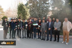 عیادت دانشجو معلمان دانشگاه فرهنگیان خراسان رضوی از جانبازان قطع نخاعی در مرکز توانبخشی امام خمینی (ره) مشهد 2