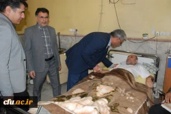 عیادت دانشجو معلمان دانشگاه فرهنگیان خراسان رضوی از جانبازان قطع نخاعی در مرکز توانبخشی امام خمینی (ره) مشهد 4