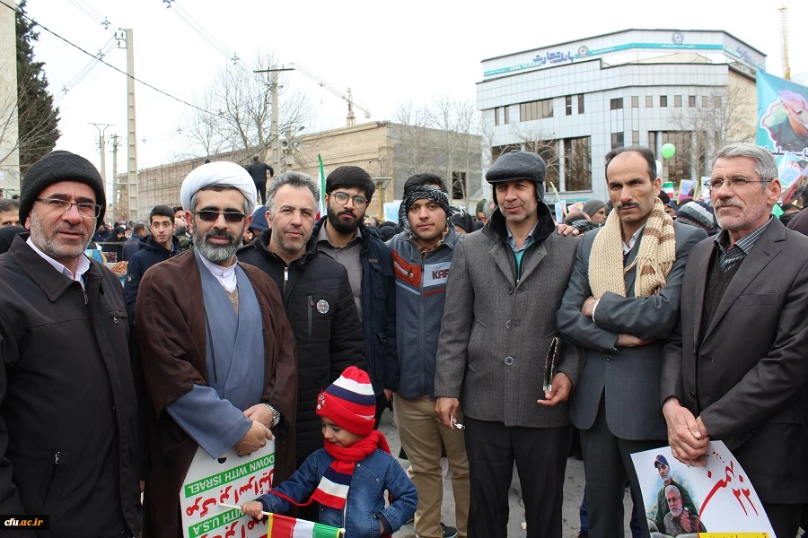 حضور دانشگاهیان دانشگاه فرهنگیان استان لرستان در راهپیمایی یوم الله 22 بهمن 6