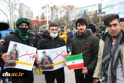 حضور دانشگاهیان دانشگاه فرهنگیان استان لرستان در راهپیمایی یوم الله 22 بهمن 7