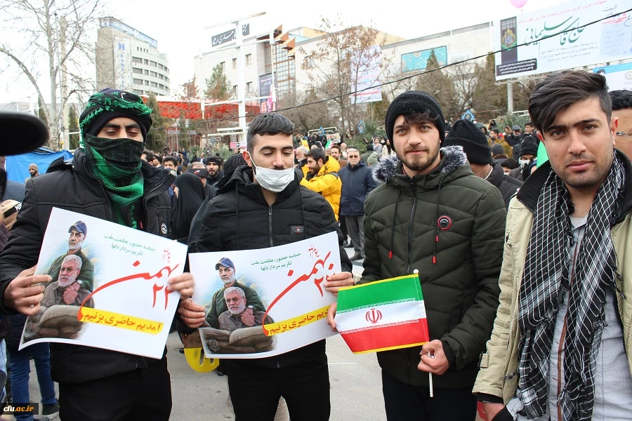 حضور دانشگاهیان دانشگاه فرهنگیان استان لرستان در راهپیمایی یوم الله 22 بهمن 7