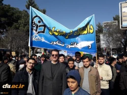 حضور پر شور دانشگاهیان دانشگاه فرهنگیان خراسان رضوی در راهپیمایی ۲۲ بهمن 3