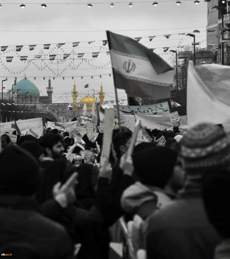 حضور پر شور دانشگاهیان دانشگاه فرهنگیان خراسان رضوی در راهپیمایی ۲۲ بهمن 4