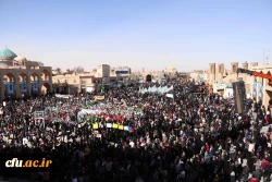 تجدید میثاق دانشجومعلمان و دانشگاهیان دانشگاه فرهنگیان یزد با حضور در راهپیمایی 22 بهمن 4