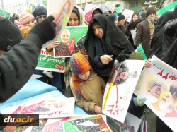 حضور دانشگاهیان دانشگاه فرهنگیان استان مرکزی در راهپیمایی ۲۲ بهمن
 6