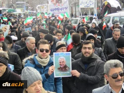 حضور اساتید, کارکنان و دانشجو معلمان در راهپیمایی ۲۲ بهمن ماه 6