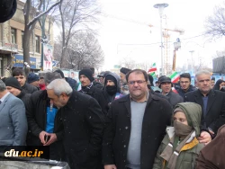 حضور اساتید, کارکنان و دانشجو معلمان در راهپیمایی ۲۲ بهمن ماه 9
