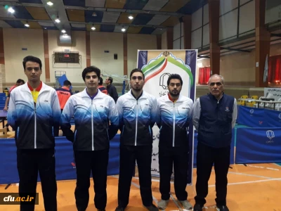 در مسابقات قهرمانی مناطق کشور:

کسب مقام سوم تنیس روی میز توسط دانشجویان دانشگاه فرهنگیان استان اصفهان