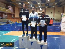 کسب مقام سوم تنیس روی میز توسط دانشجویان دانشگاه فرهنگیان استان اصفهان