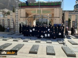 تجدید میثاق دانشجویان پردیس حضرت فاطمه الزهرا(س) یزد با آرمان های سردار شهید حاج قاسم سلیمانی 3