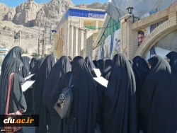 تجدید میثاق دانشجویان پردیس حضرت فاطمه الزهرا(س) یزد با آرمان های سردار شهید حاج قاسم سلیمانی 2